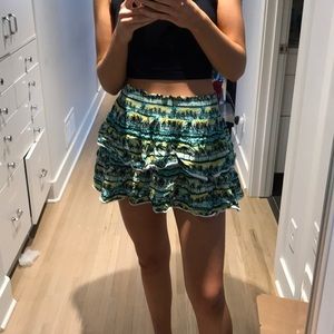 Fun Summer Cute Mini Ruffle Women Skirt